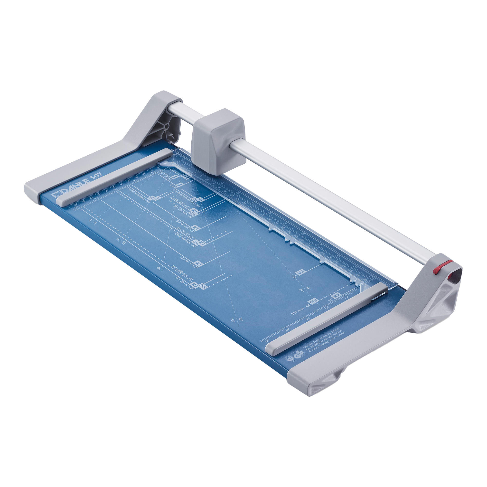 Taglierina a rullo Hobby 507 - 44 x 21,1 cm - 320 mm (A4) - 8 fogli - blu/grigio - Dahle