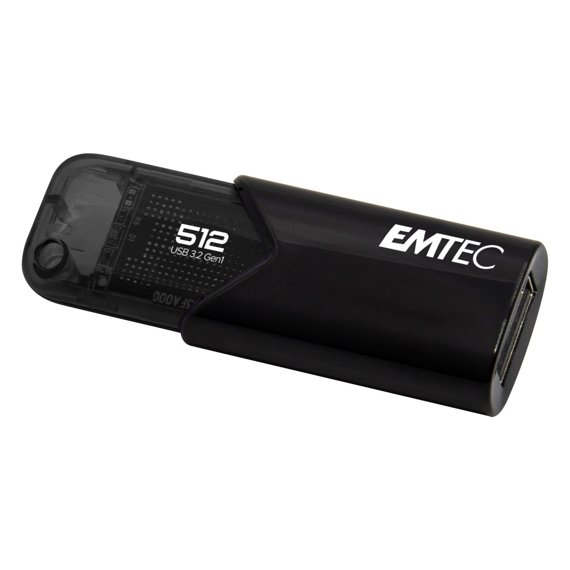 Emtec - Memoria USB B110 USB 3.2 Click&Easy - nero - ECMMD512GB113 - 512 GB
