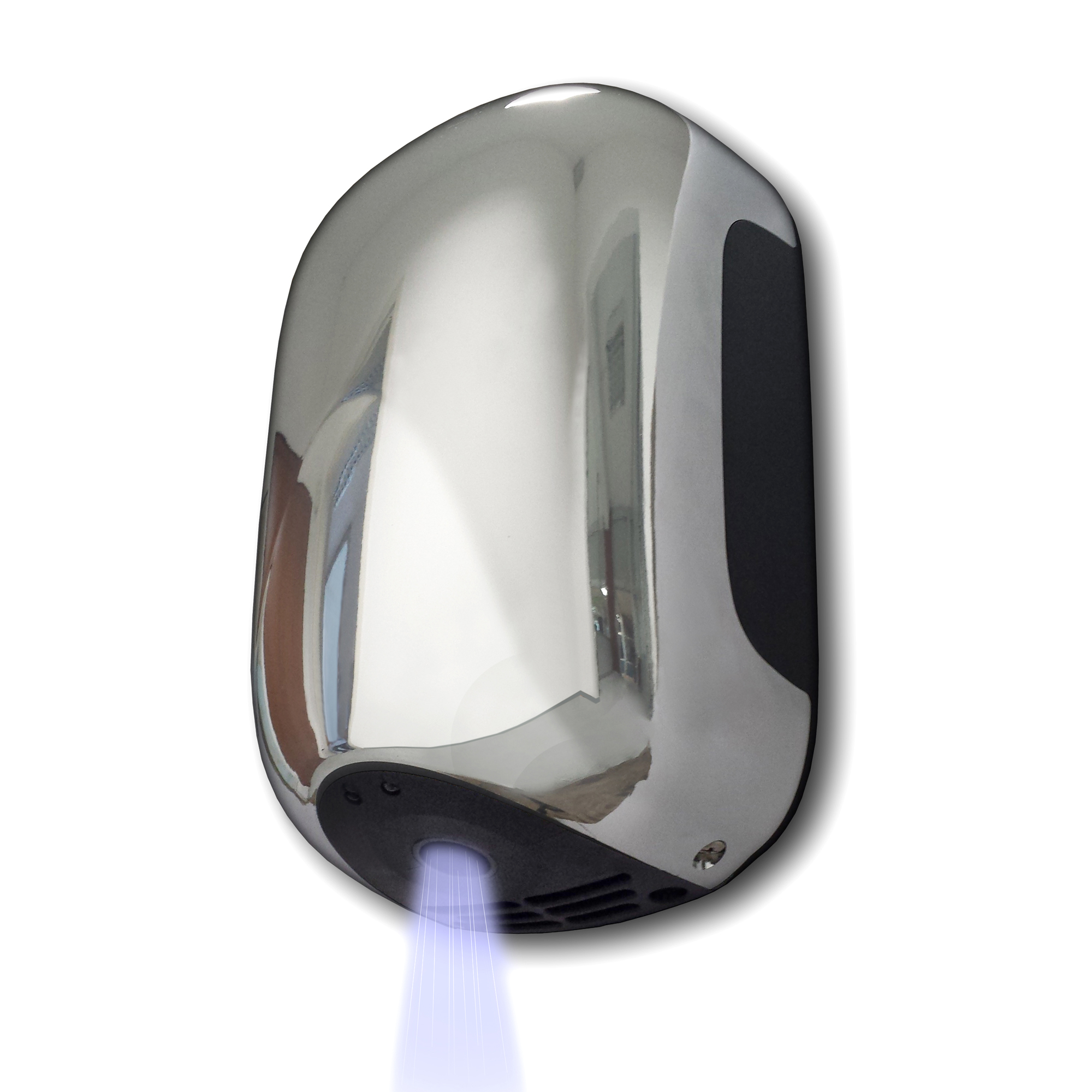 Asciugamani automatico a sensori Mini Zefiro - cromato - Medial