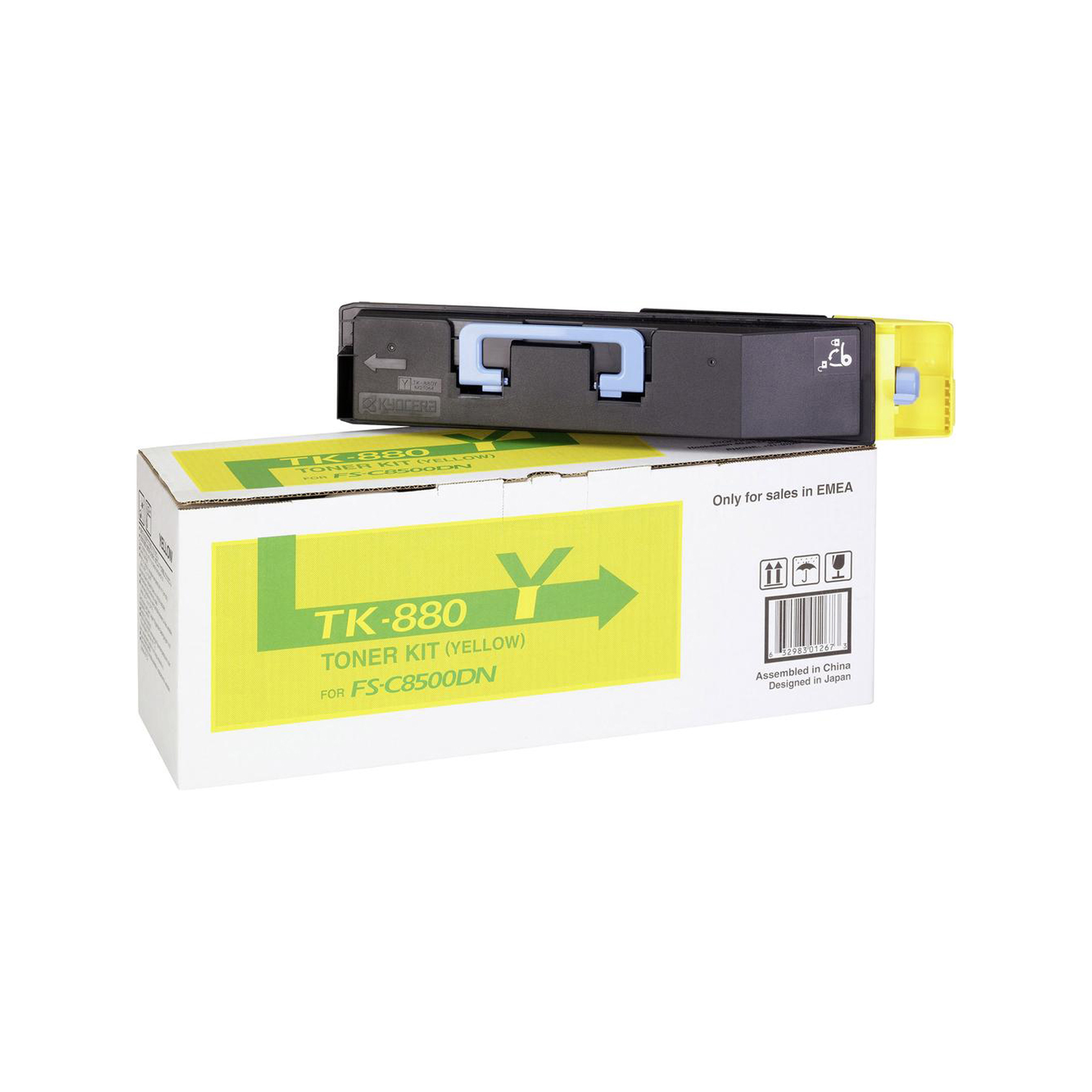 Kyocera -  Toner - Giallo - TK-880Y - 1T02KAANL0 - 18.000 pag