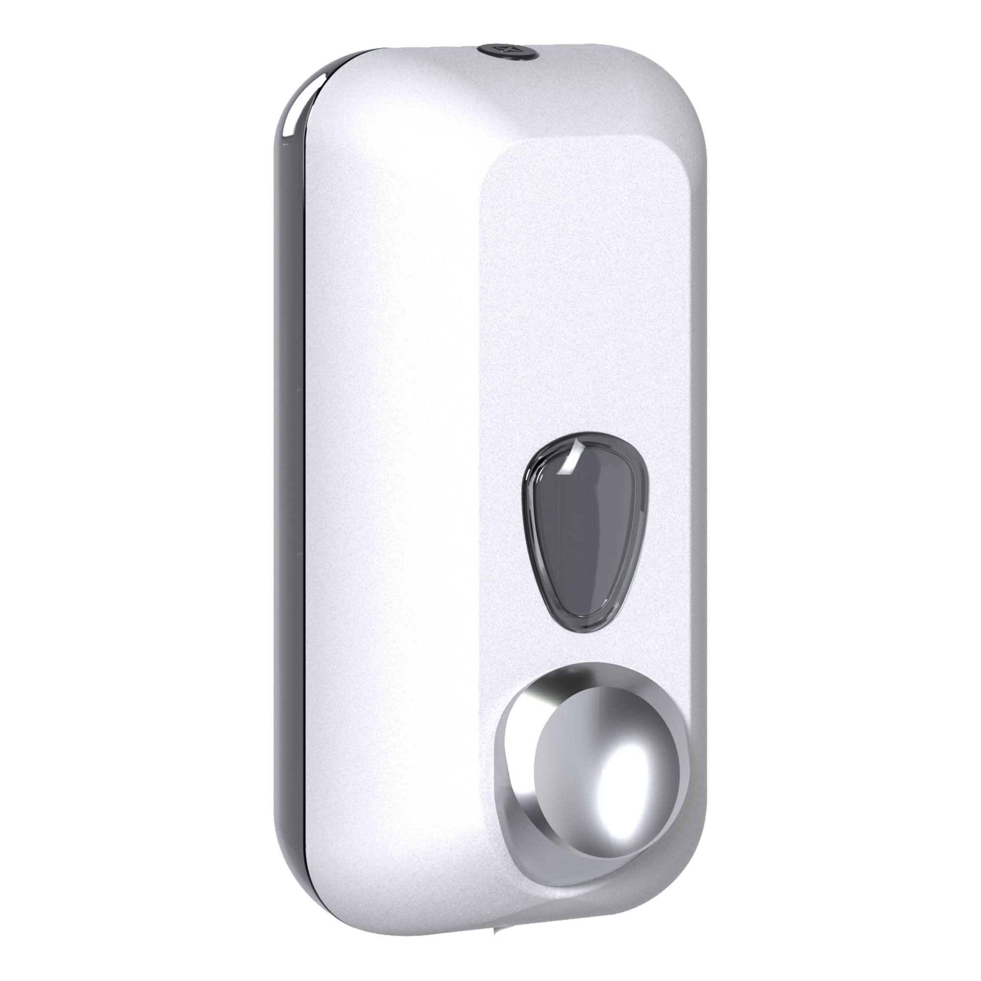 Dispenser sapone liquido EColored - 10,2 x 9 x 22,8 cm - capacità 0,55 L - adamello white - Mar Plast