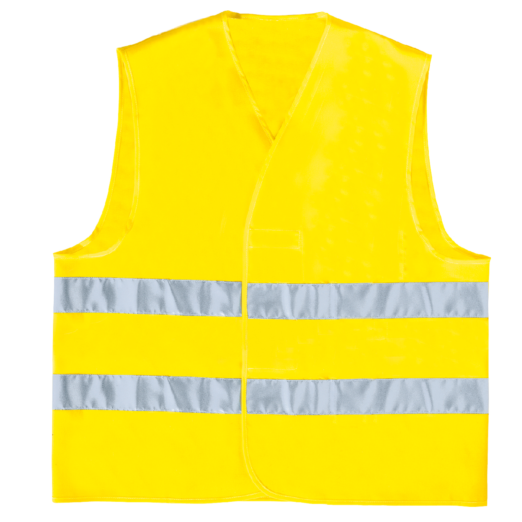 Gilet alta visibilità GILP2 - poliestere - taglia XXL - giallo fluo - Deltaplus