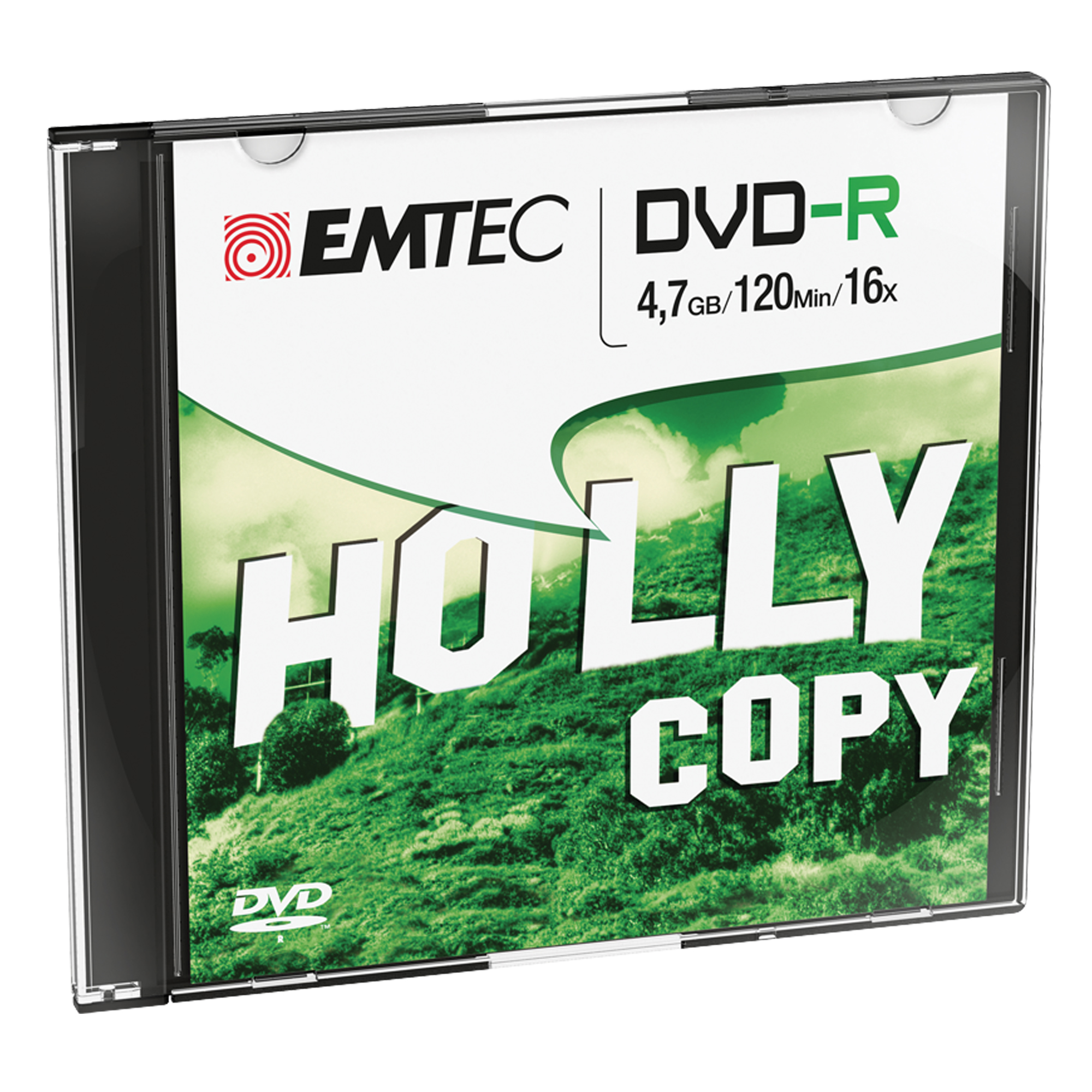 Emtec - DVD-R - registrabile - ECOVR471016SL - 4,7GB - conf. 10 pz