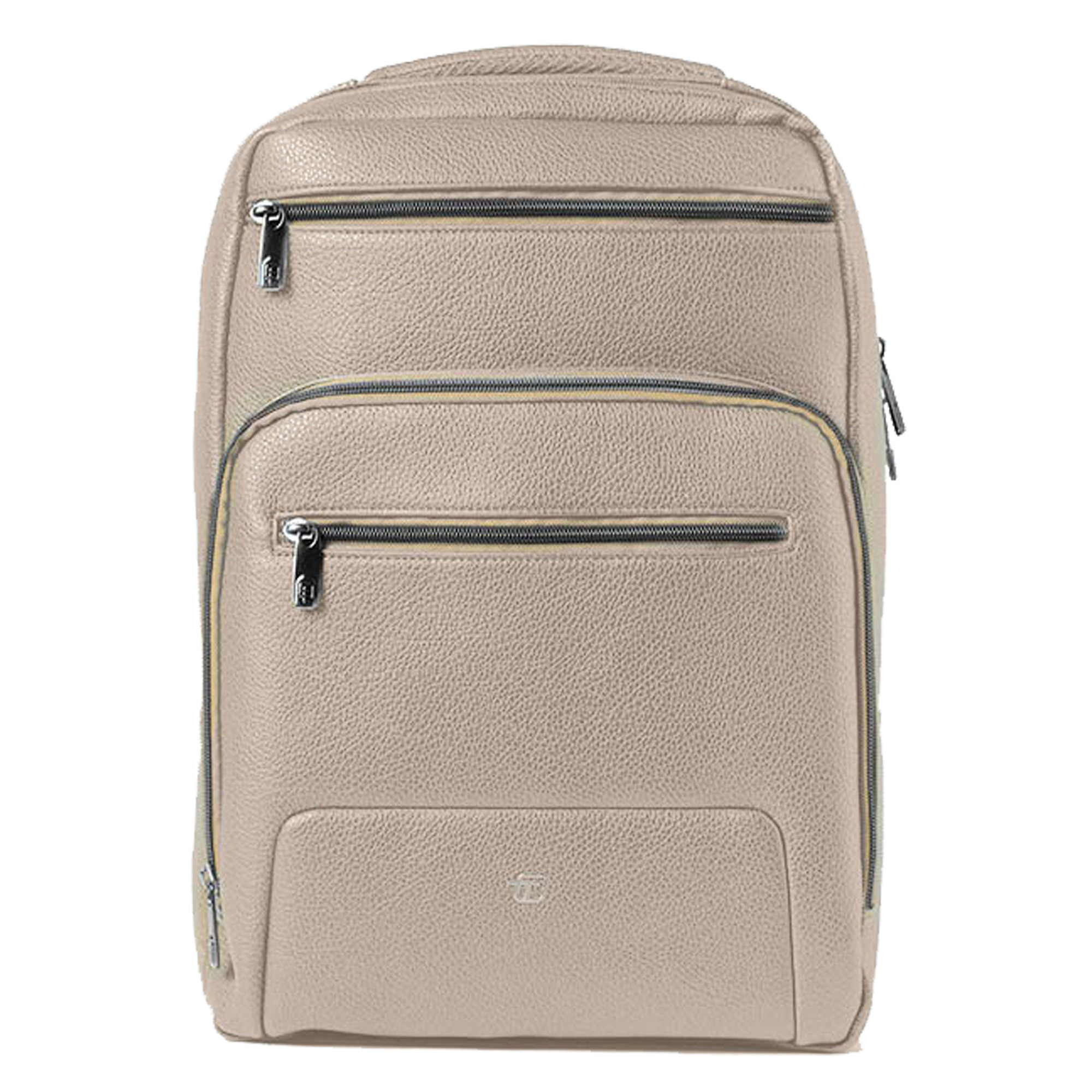 Zaino Gate Trended - 29 x 42 x 15 cm - ecopelle - ghiaccio - In Tempo