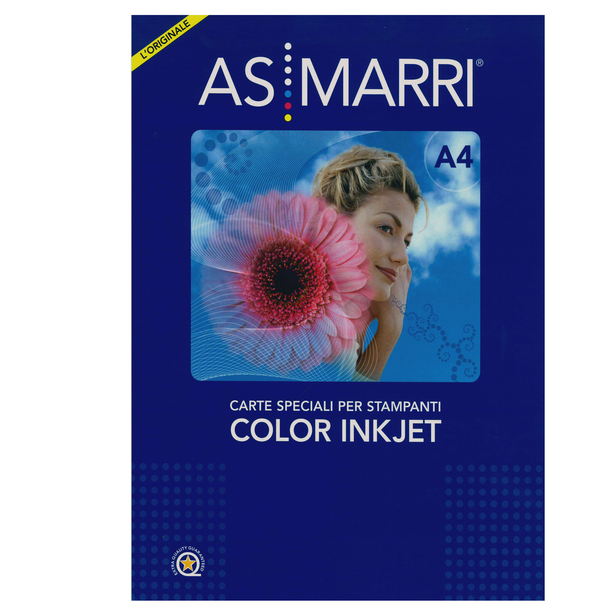 Maxiquaderno One Color Fantafluo - A4 - 1 rigo - 60 fogli - 80 gr - spiralato - Blasetti