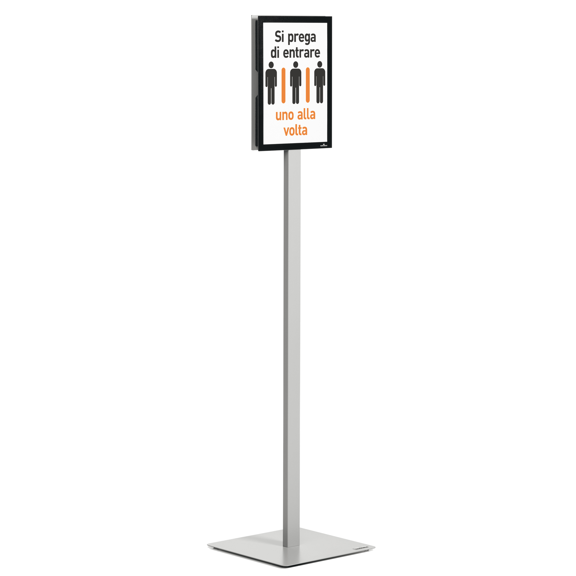 Espositore Info Stand Basic - da pavimento - A4 - Durable