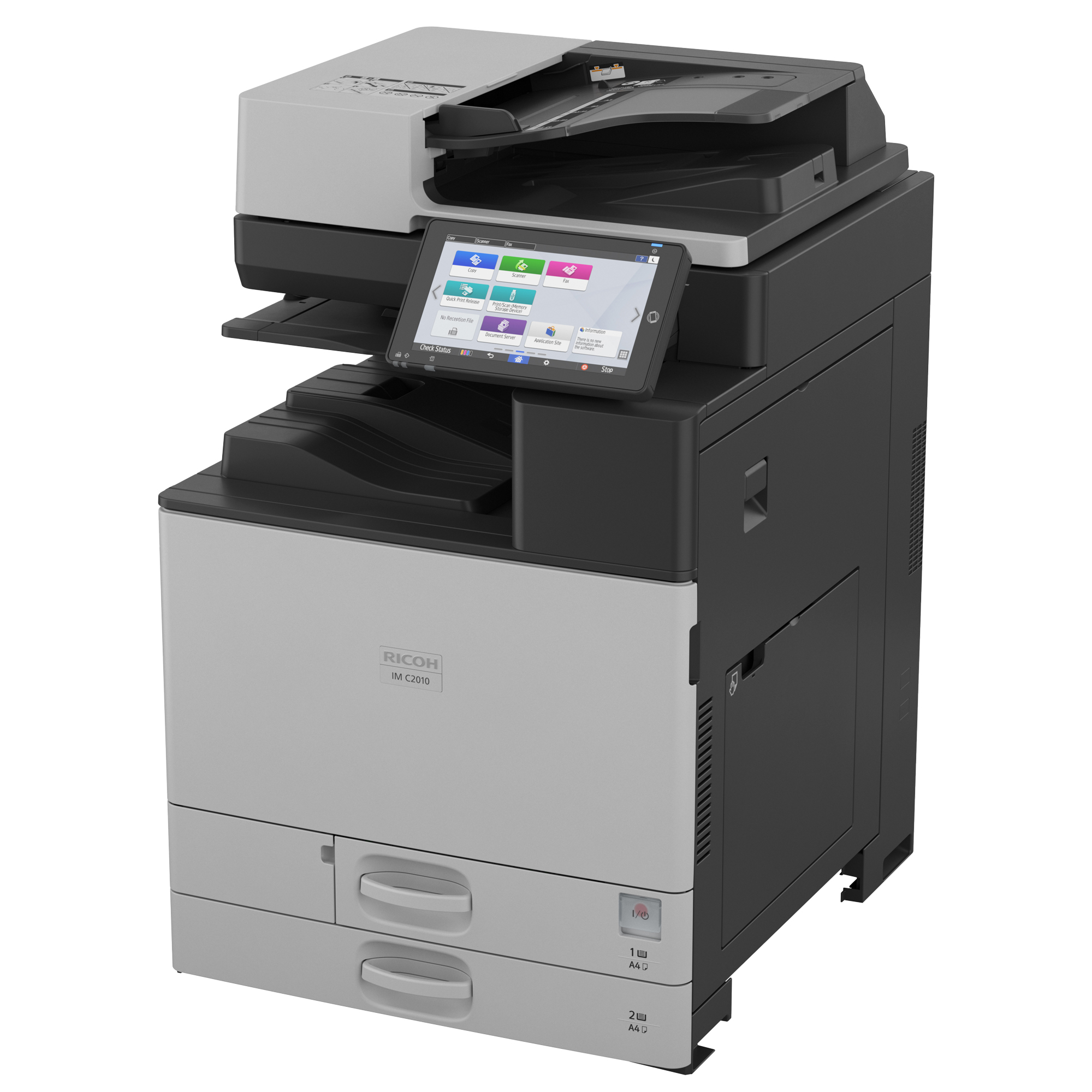 Bundle Ricoh IM C2010 con Kit Toner BK/C/M/Y e mobiletto