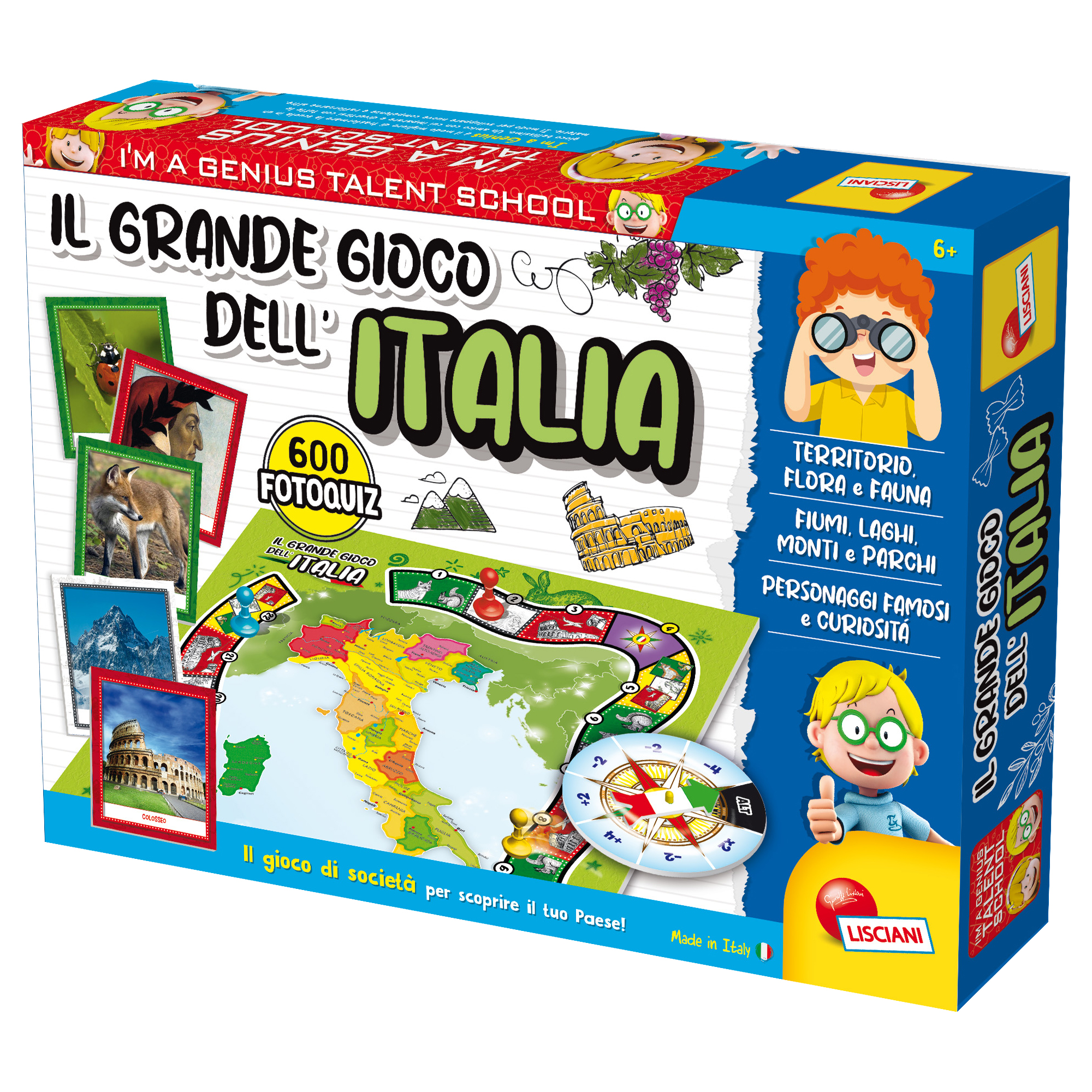 I'm a Genius Il Grande Gioco d'Italia - Lisciani