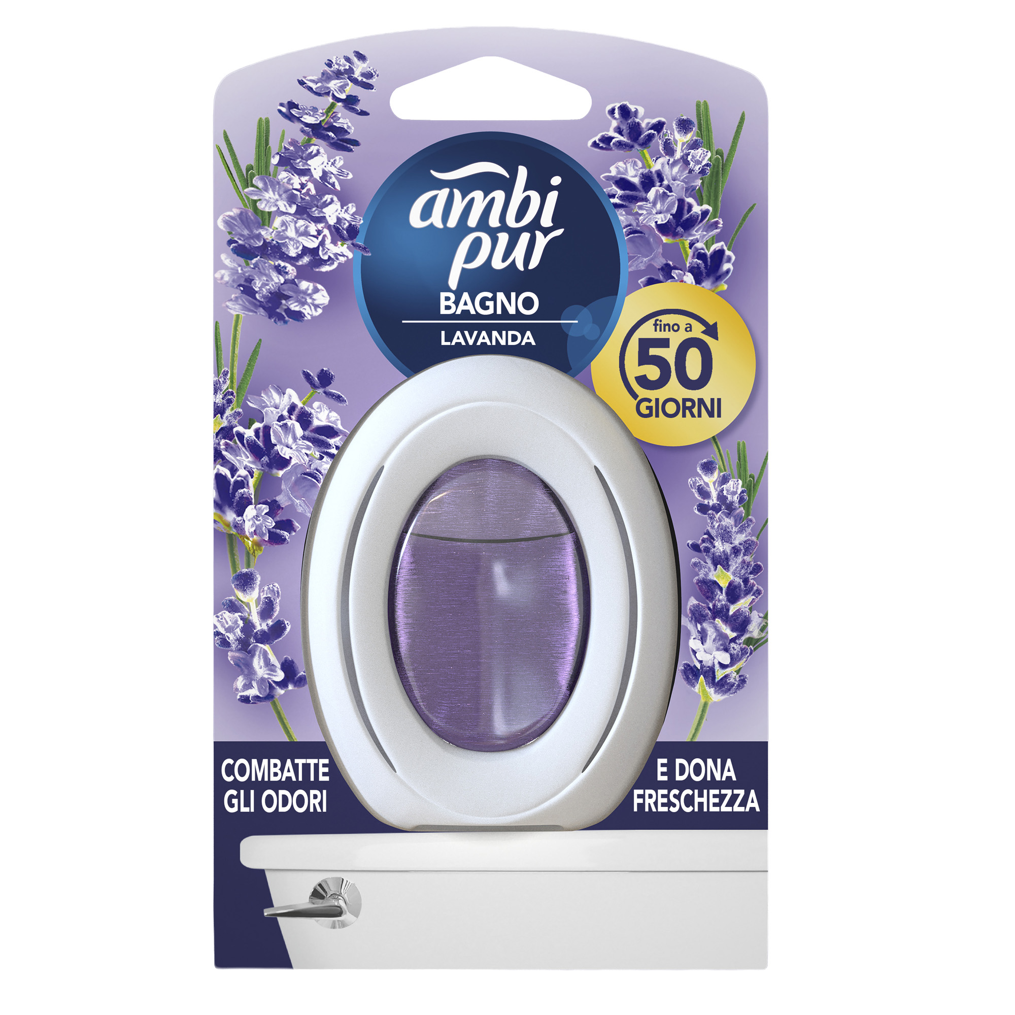 Profumatore per bagno - lavanda - Ambipur