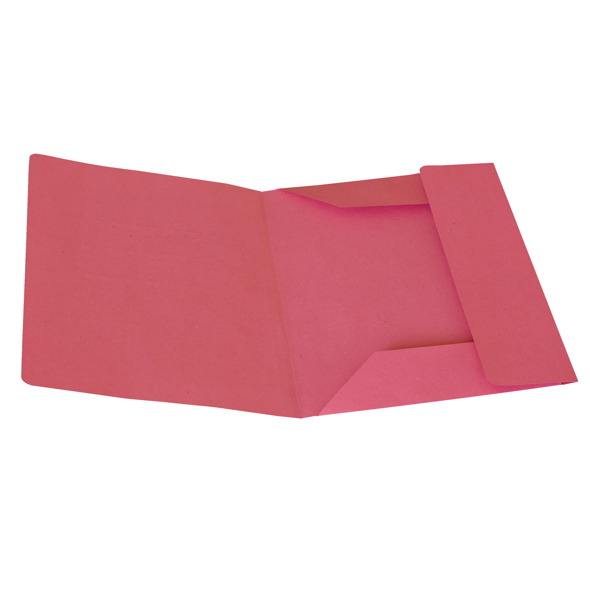Cartellina 3 lembi - 200 gr - 25 x 33 cm - cartoncino manilla - magenta - Cartotecnica del Garda - conf. 50 pezzi