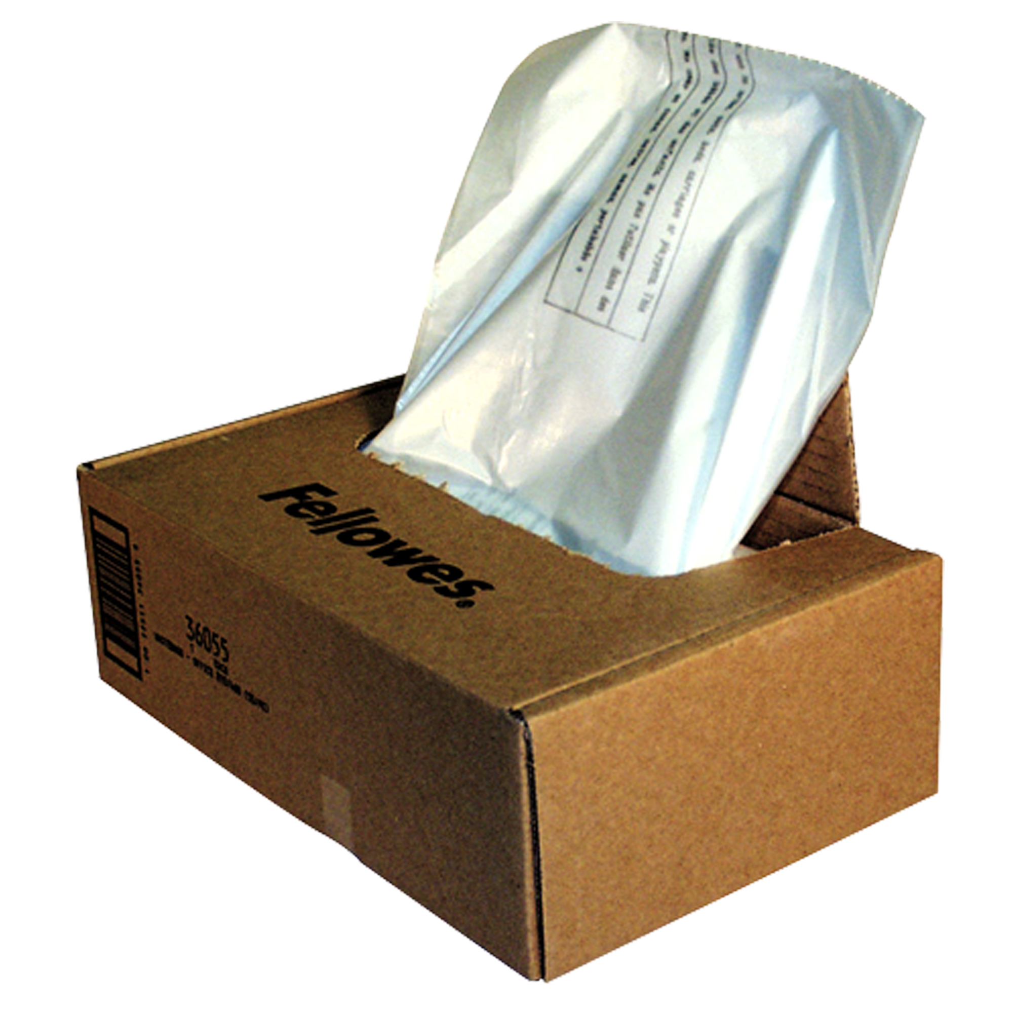 Sacchetto per distruggidocumenti 121 / 143 L - Fellowes - conf. 50 pezzi