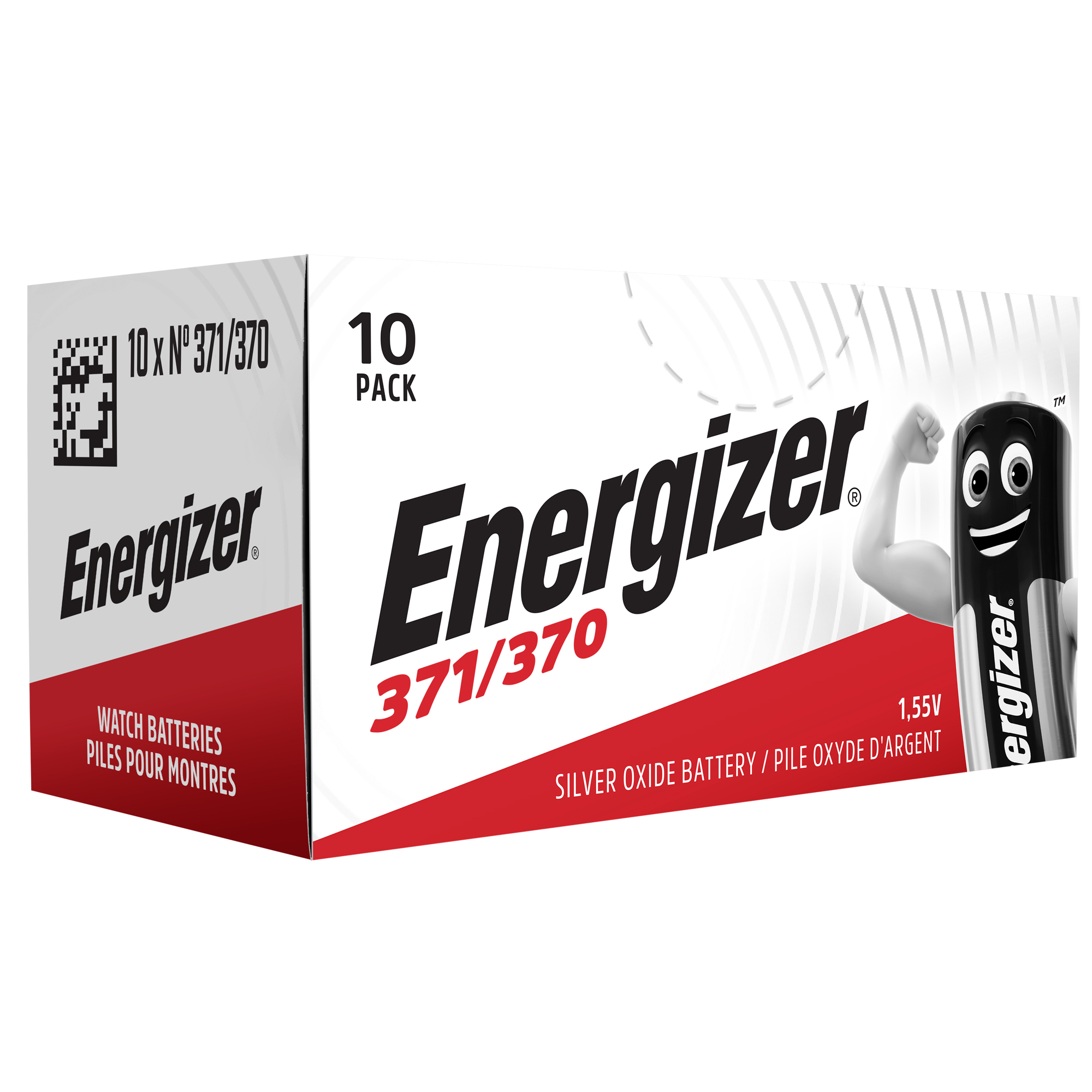 Micropila Watch 371-370 - a pastiglia - ossido argento - Energizer