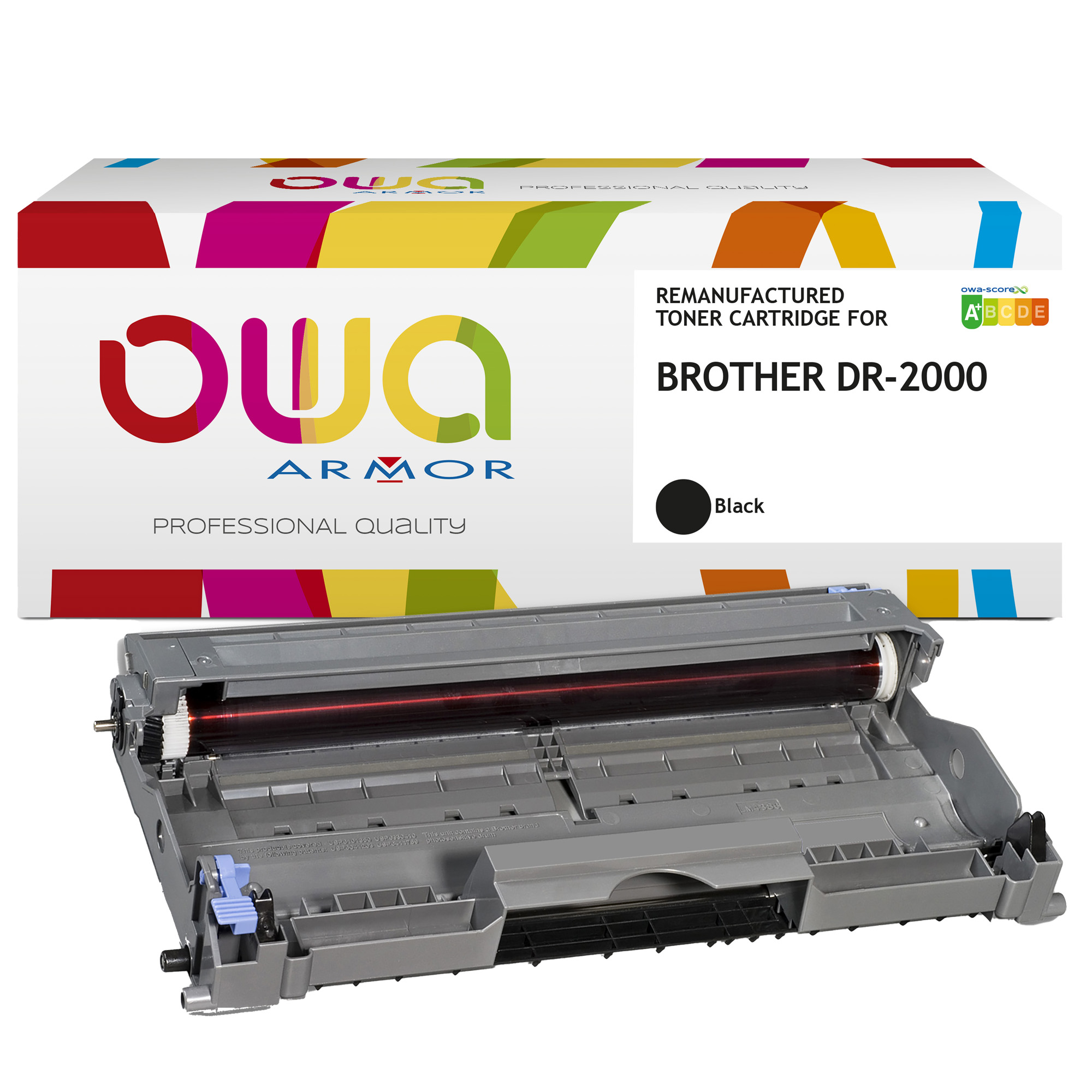 Armor - Drum Compatibile per Brother DR-2000  - Nero - 12.000 pag