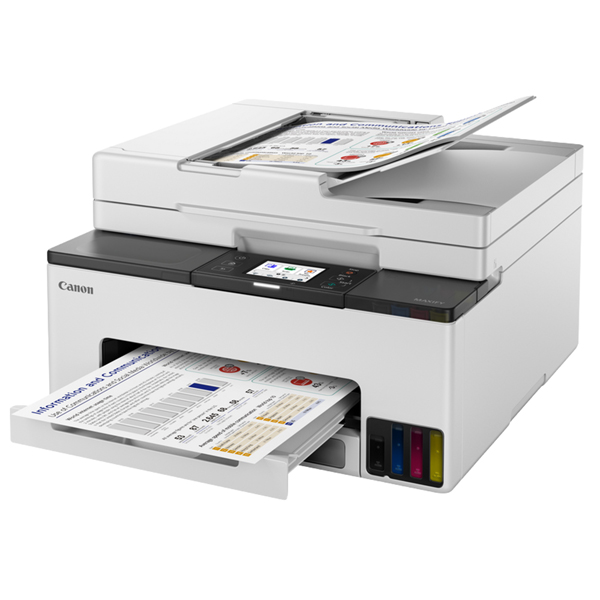 Canon Multifunzione Inkjet a colore - MAXIFY GX2051 - 3 flaconi di inchiostro nero a resa elevata aggiuntivi