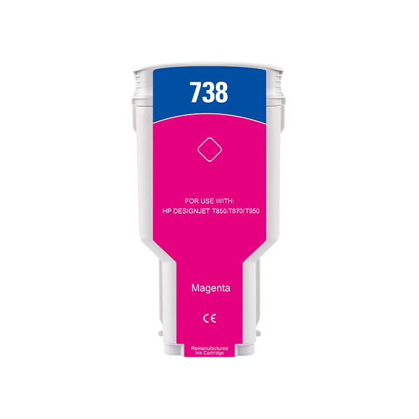 Cartuccia Plotter Compatibile 676M7A Magenta