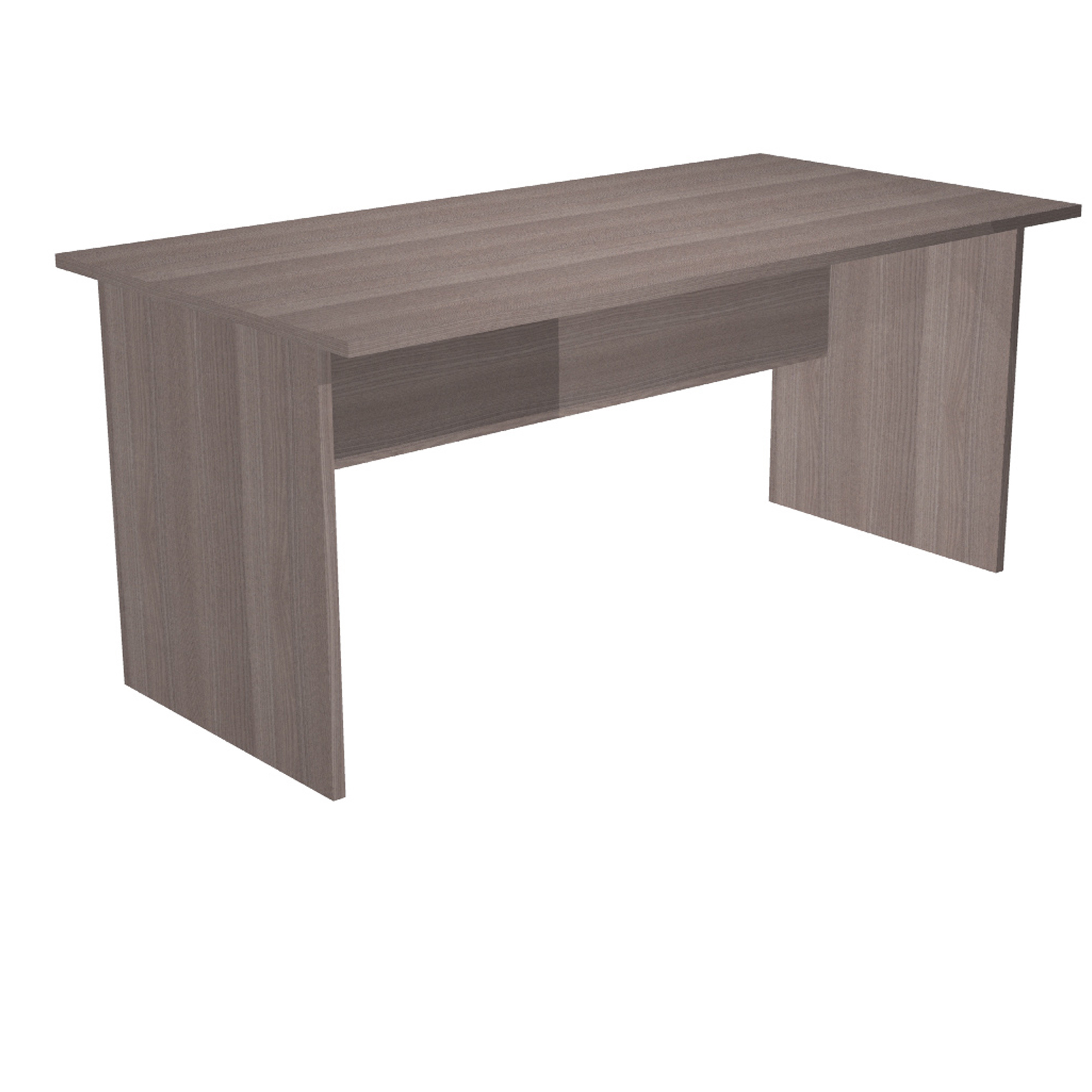 Scrivania Easy - lineare - 140 x 80 x 72 cm - frassino toscano