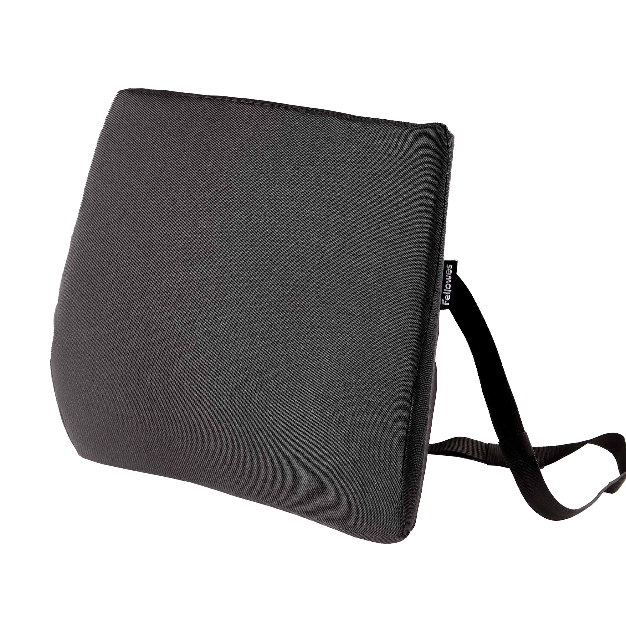 Cuscino Lombare Confort Breyta - 33 x 38 x 9 cm - in tessuto - nero - Fellowes