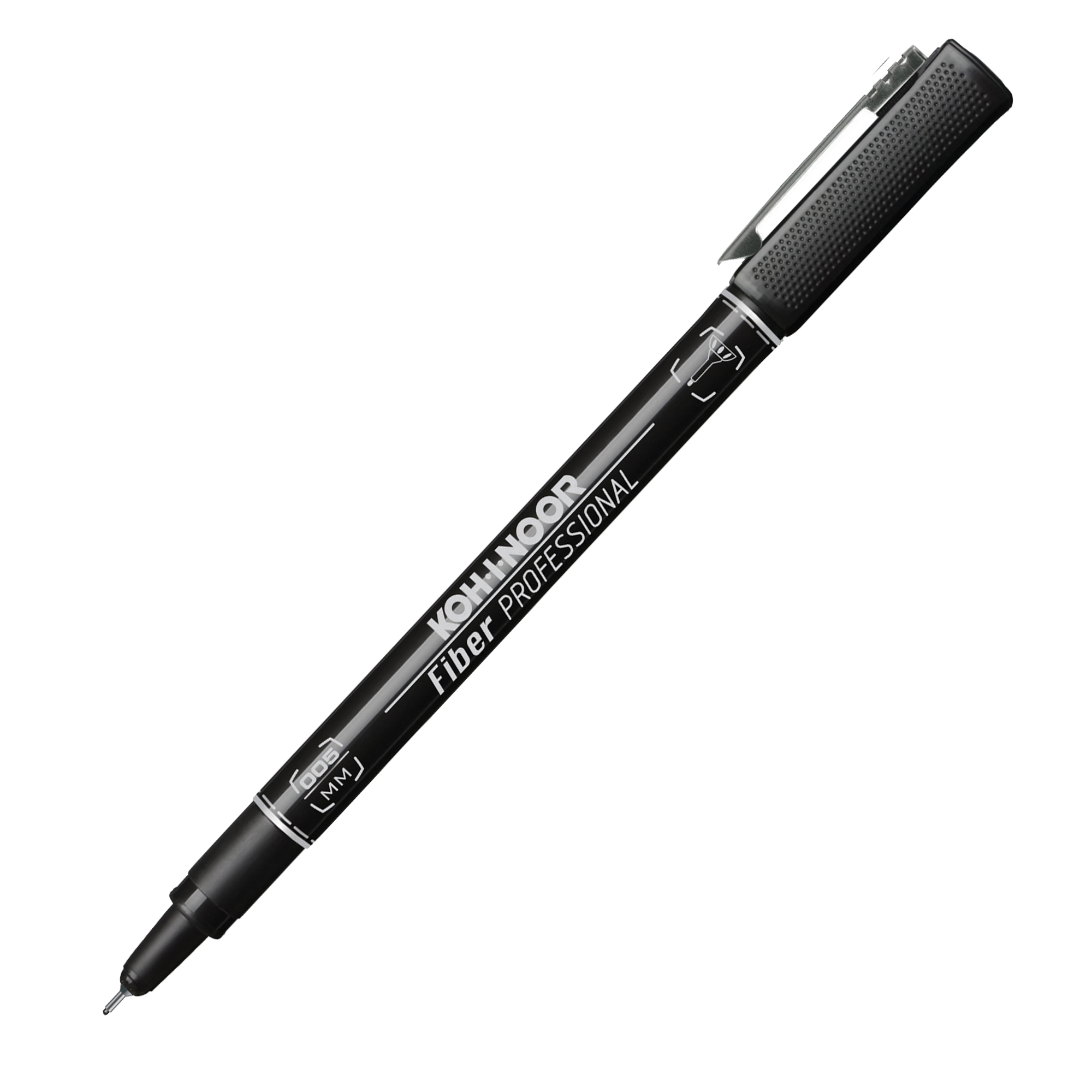 Fineliner Professional Fiber - 0,05mm - nero - Koh.I.Noor