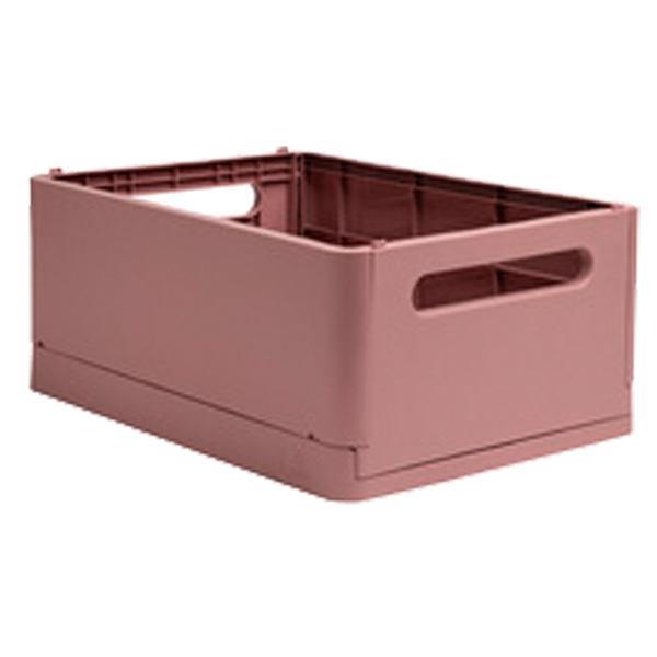 Scatola pieghevole The Smart Case maxi Skandi - 37,5 x 27,5 x 16,3 cm - rosa antico - Exacompta