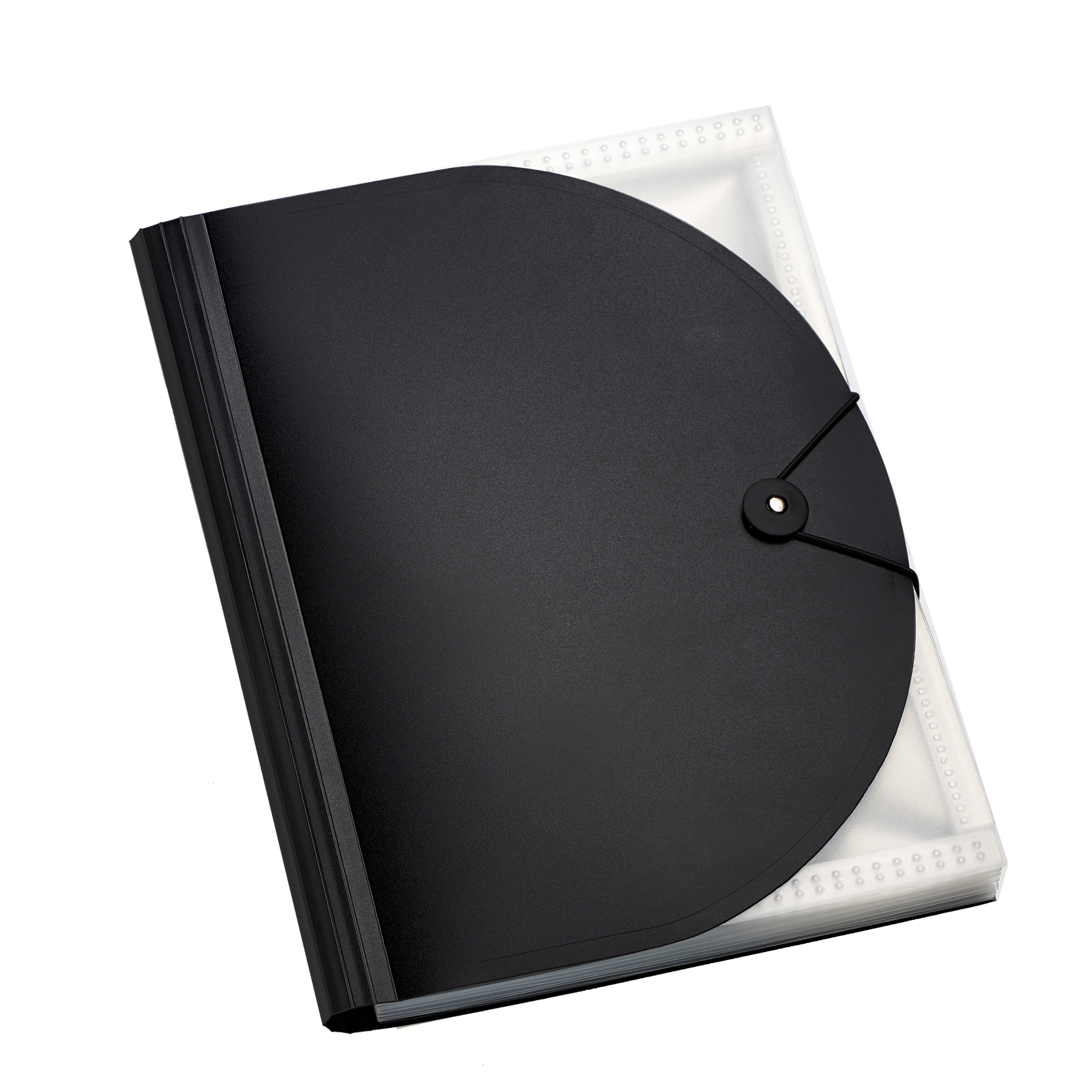 Portadocumenti a soffietto Plastidea - 13 tasche - A4 - PP - nero - Iternet