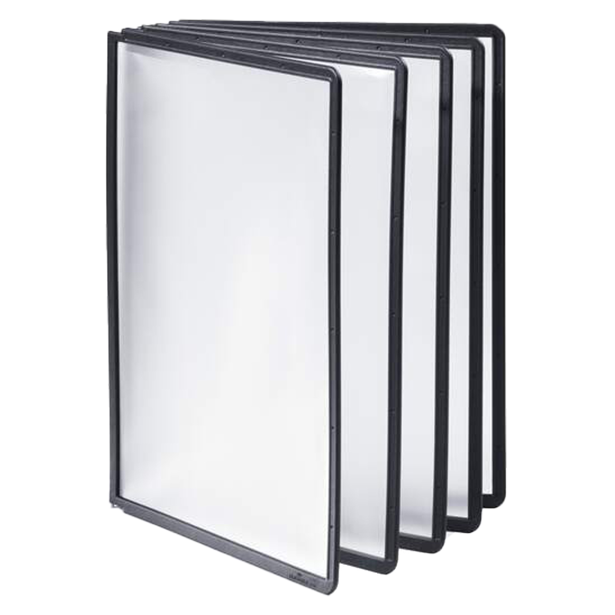 Pannelli di ricambio Sherpa per leggii Vario - nero - Durable - conf. 5 pezzi