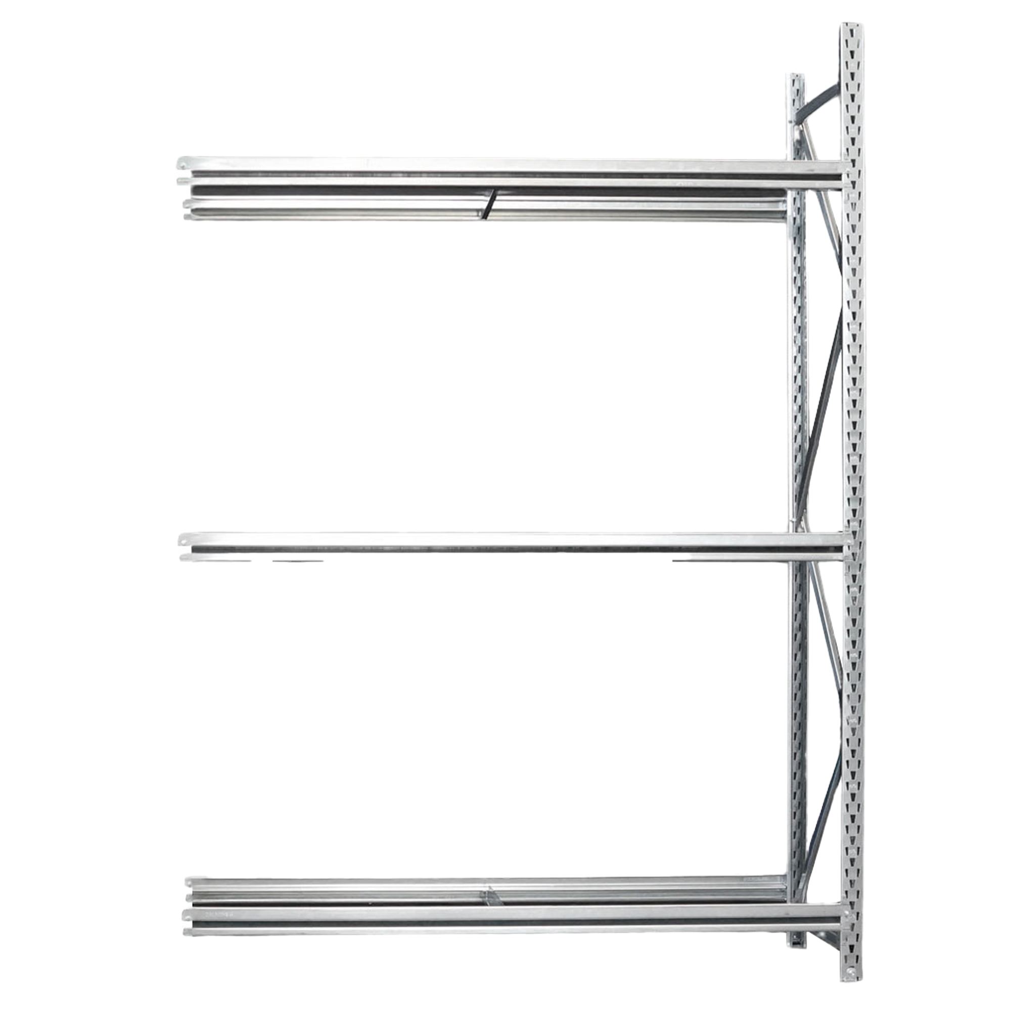 Kit scaffale - modulo estensione - per pneumatici - 3 ripiani - 150 x 50 x 200 cm - acciaio - Tecnotelai