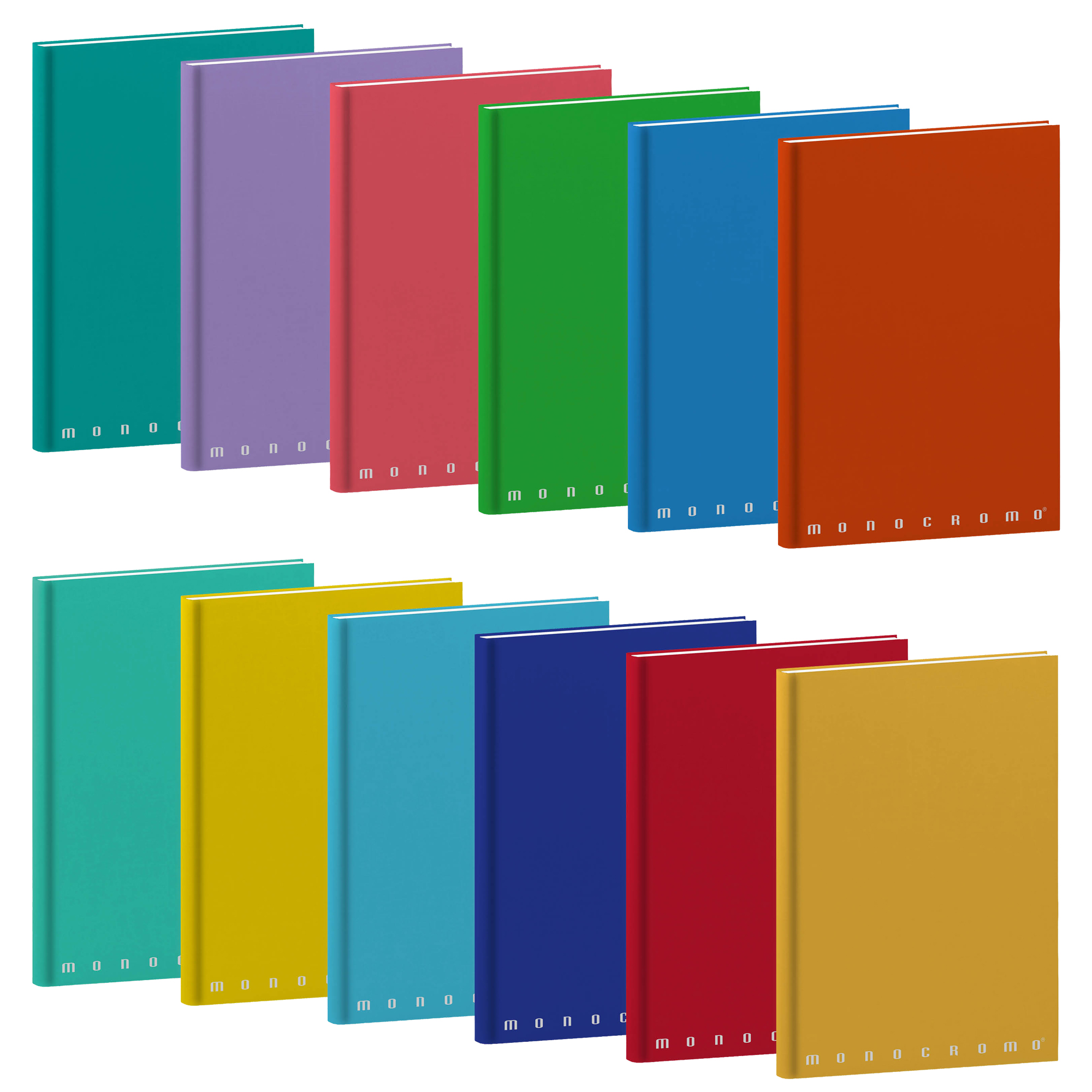 Maxiquaderno Monocromo - A4 - 1 rigo - 60 fogli - 80 gr - cartonato - Pigna