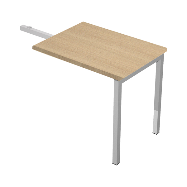 Allungo reversibile dx/sx Easy Plus - 80 x 60 x 72,5 cm - Rovere