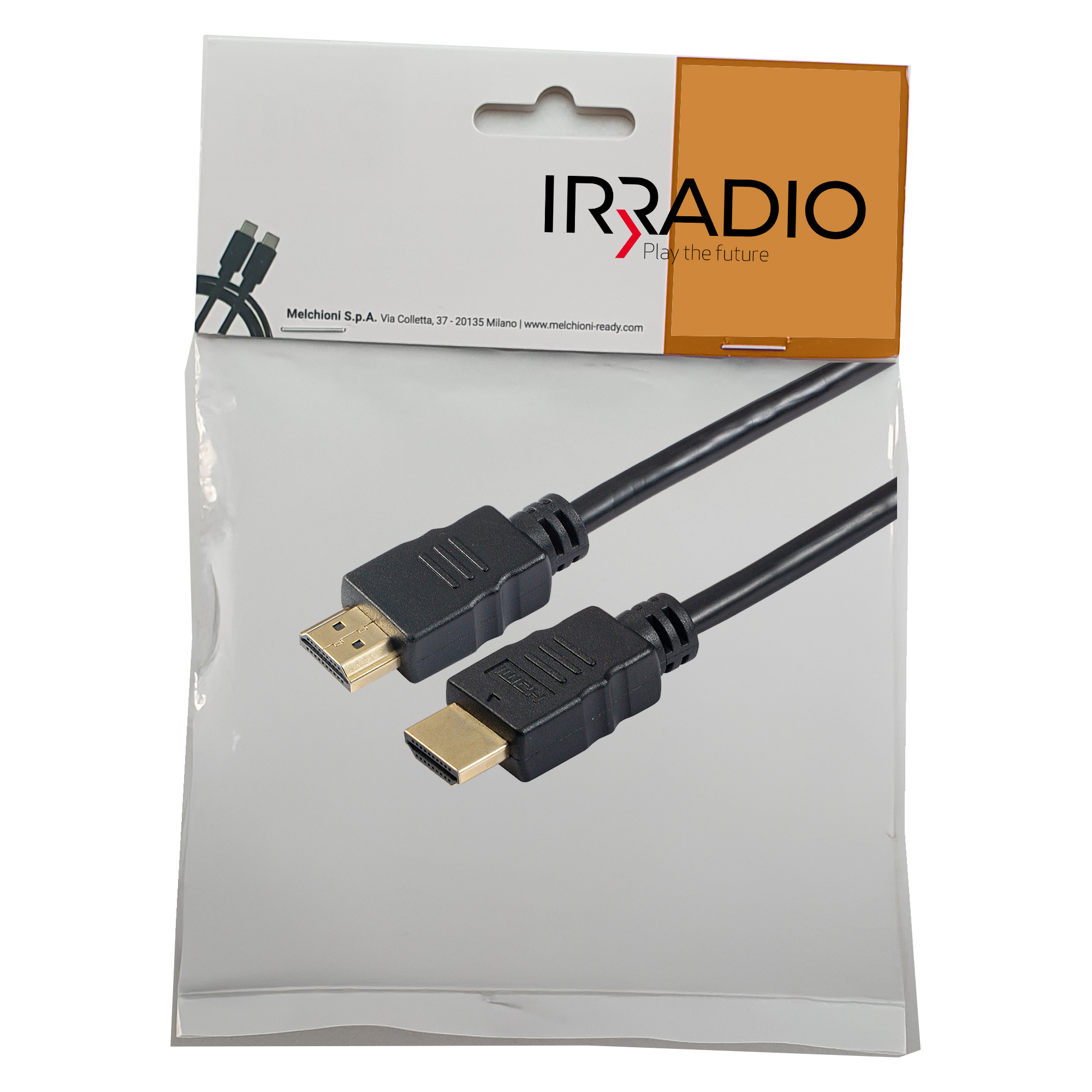 Cavo HDMI - V1.3 - Full HD 1080p - 3mt.-Irradio