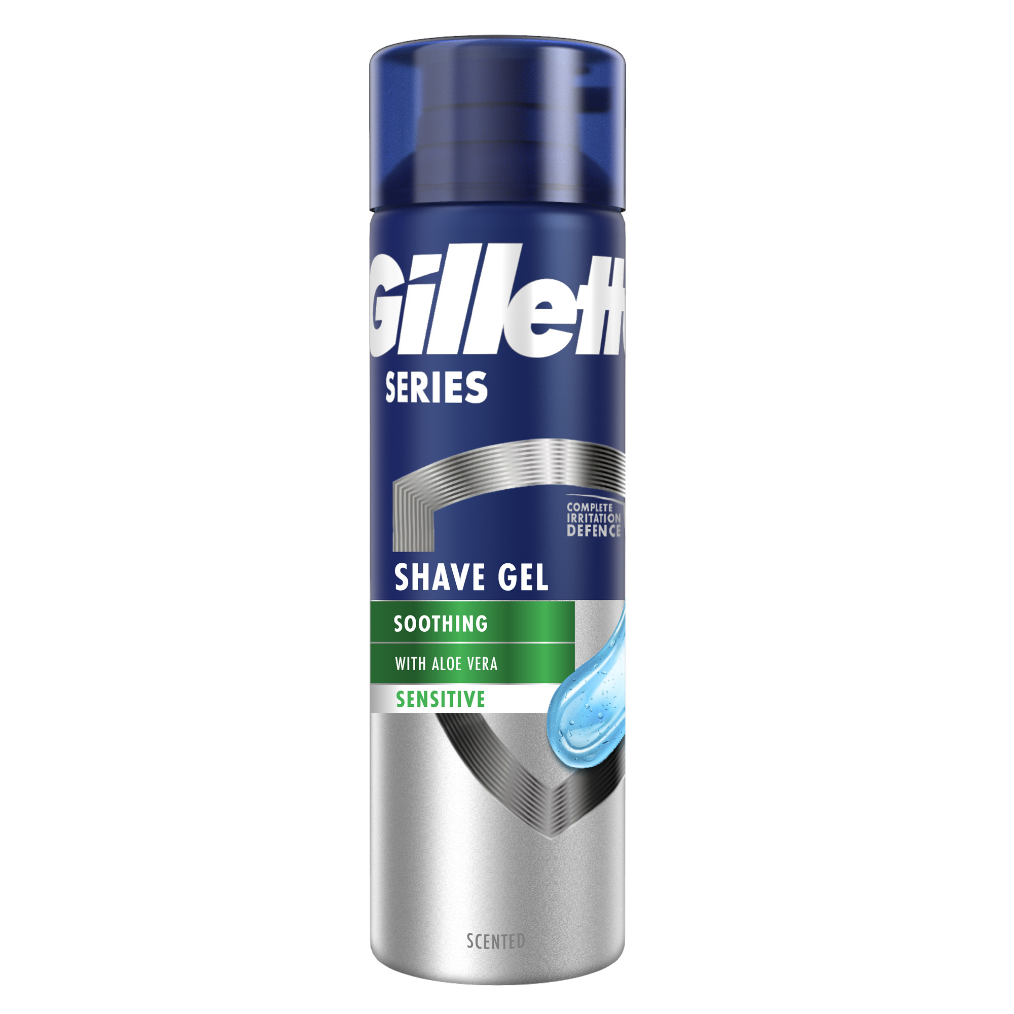 Gel da barba Gillette series - pelli sensibili - 75 ml (da viaggio) - Gillette