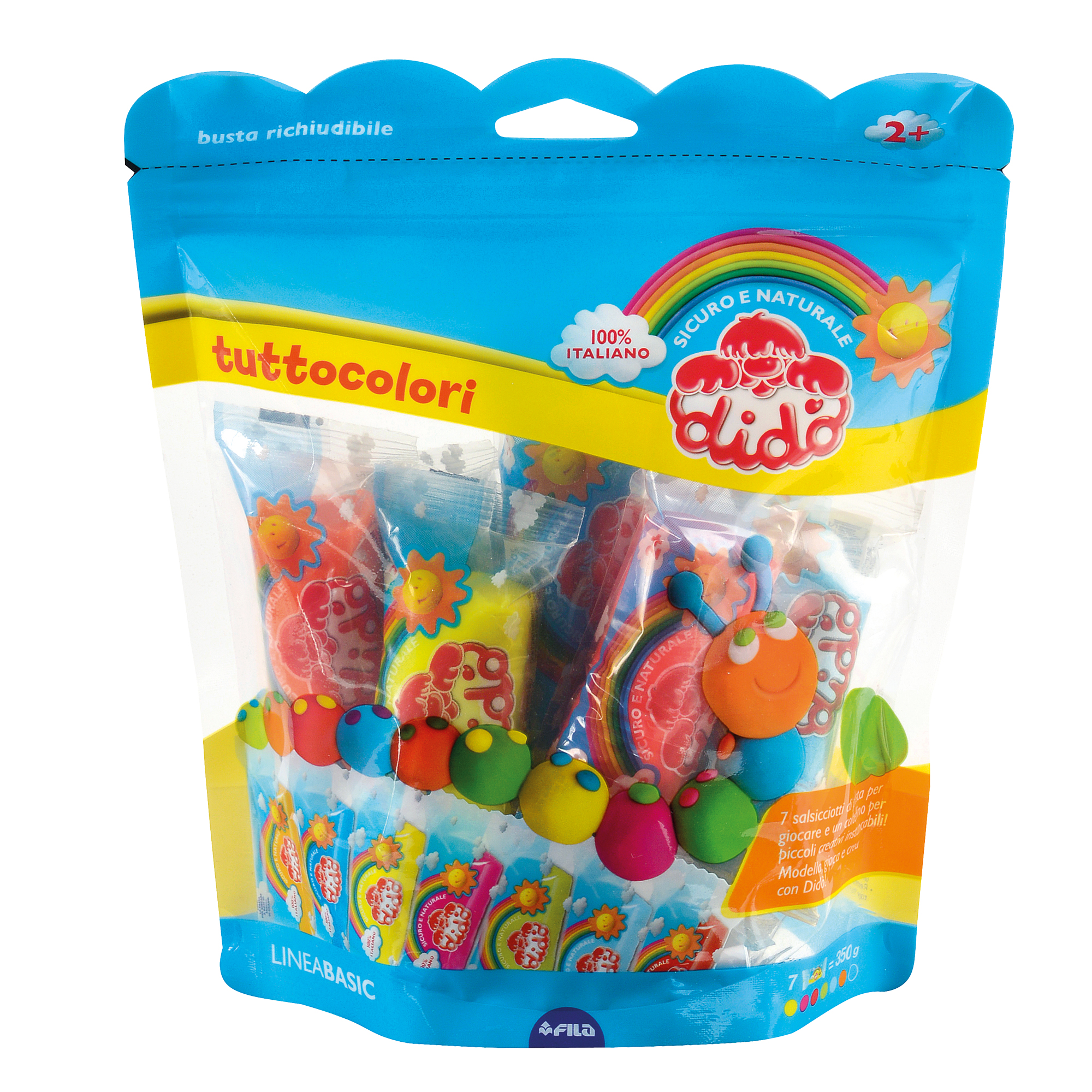 DiDò Box Colors - salsicciotti - con coltellino - DiDò - conf. 7 pezzi