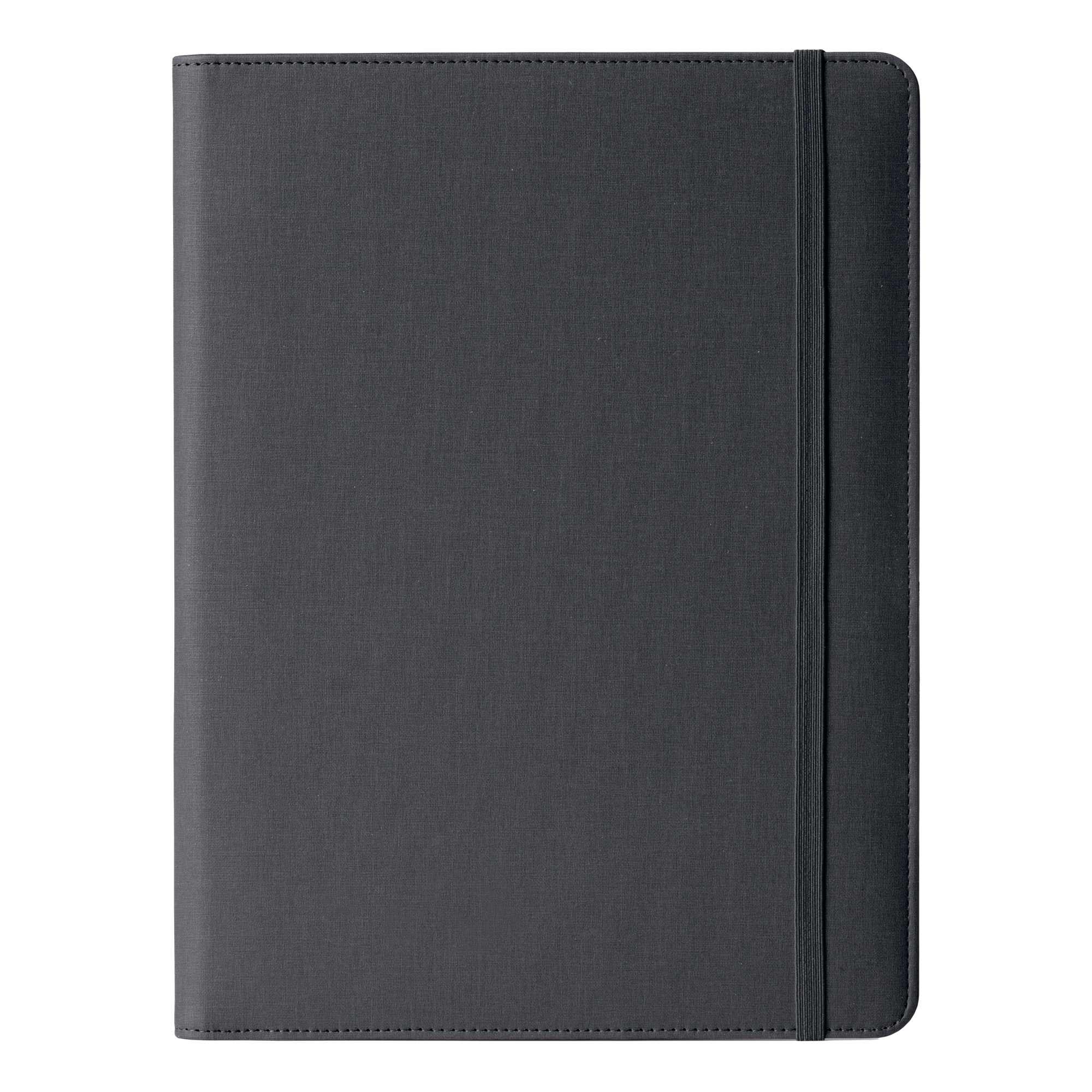 Portablocco Meet - con elastico - 31 x 25 x 1,4 cm - antracite - In Tempo