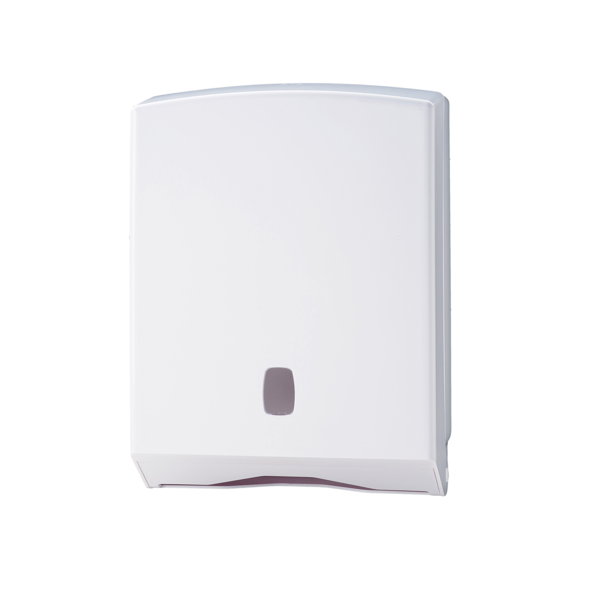 Distributore asciugamani piegati C/Z/M/V Basica - 27,8 x 12,8 x 38 cm - bianco/grigio - Medial