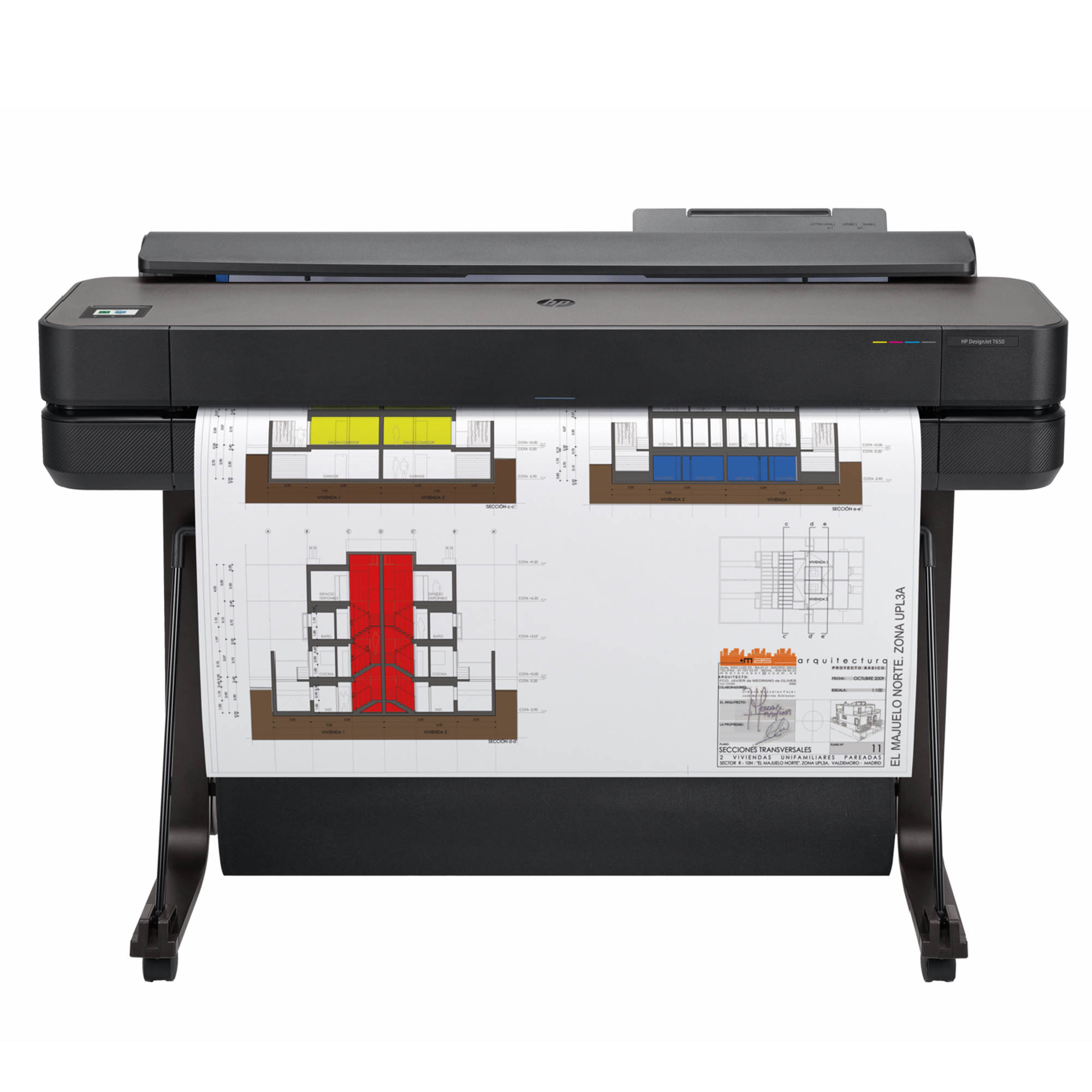 HP - Plotter - Designjet T650 36" A0 stand incluso -  2 anni di garanzia
