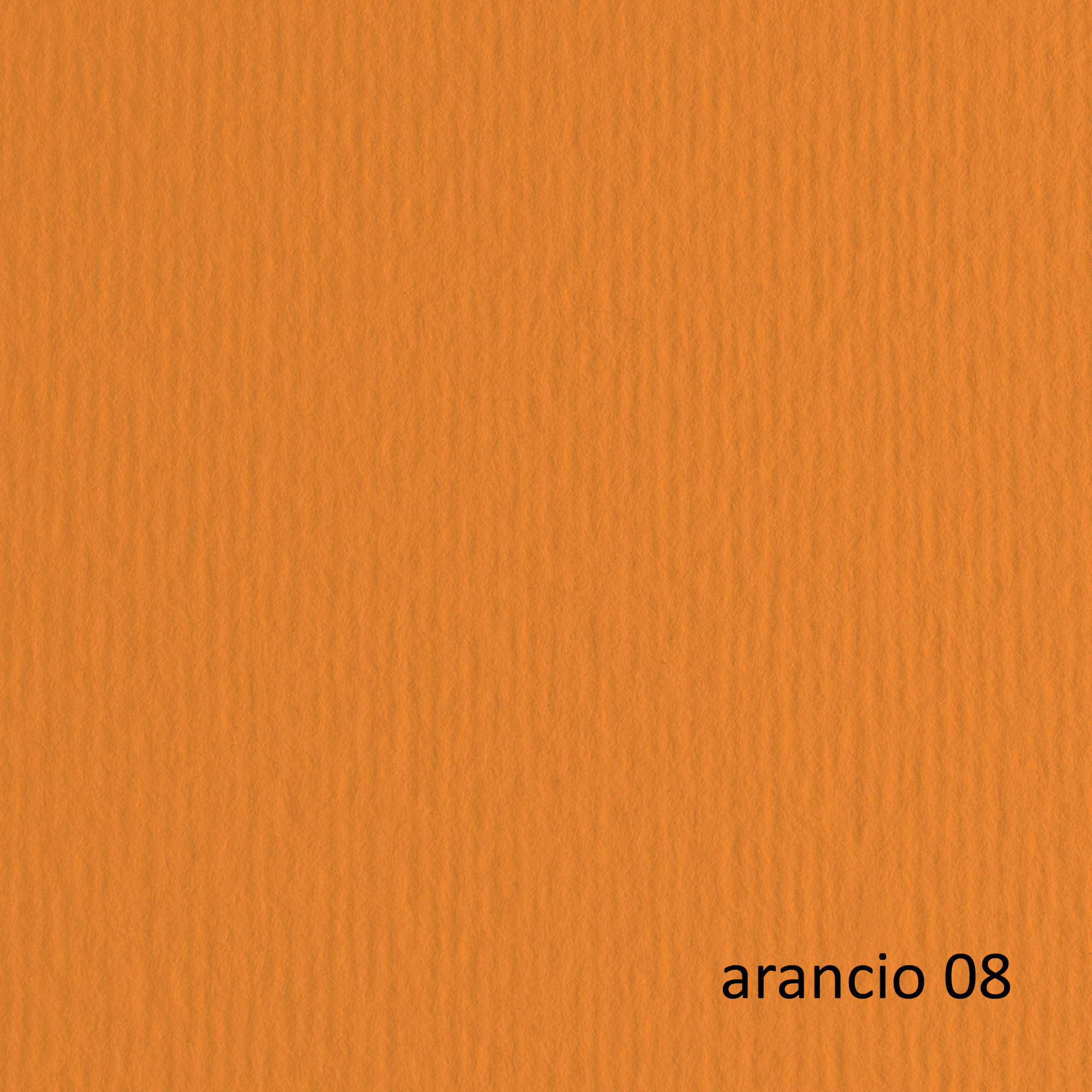 Cartoncino Elle Erre - 50 x 70 cm - 220 gr - arancio 108 - Fabriano - blister 20 fogli