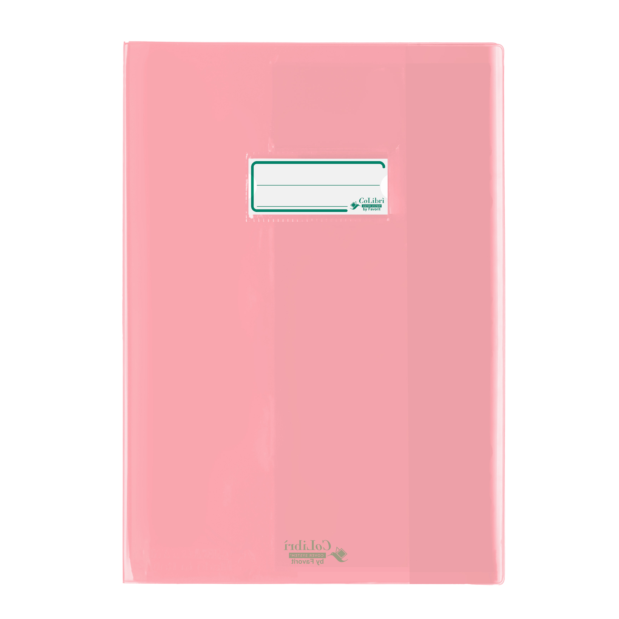 Coprimaxi Colibrì - A4 - PE - 130 mic - liscio - rosa trasparente - Favorit