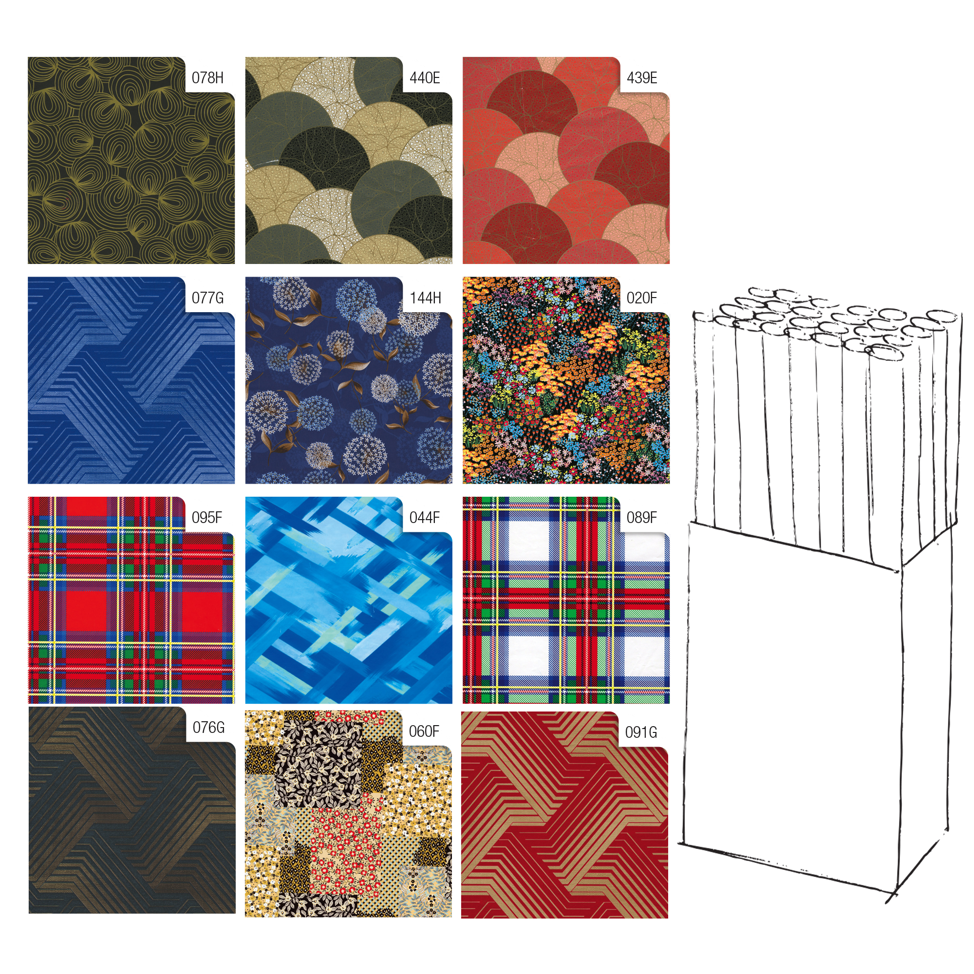 Rotolo carta regalo classico - 2 x 0,70 m - Rex Sadoch