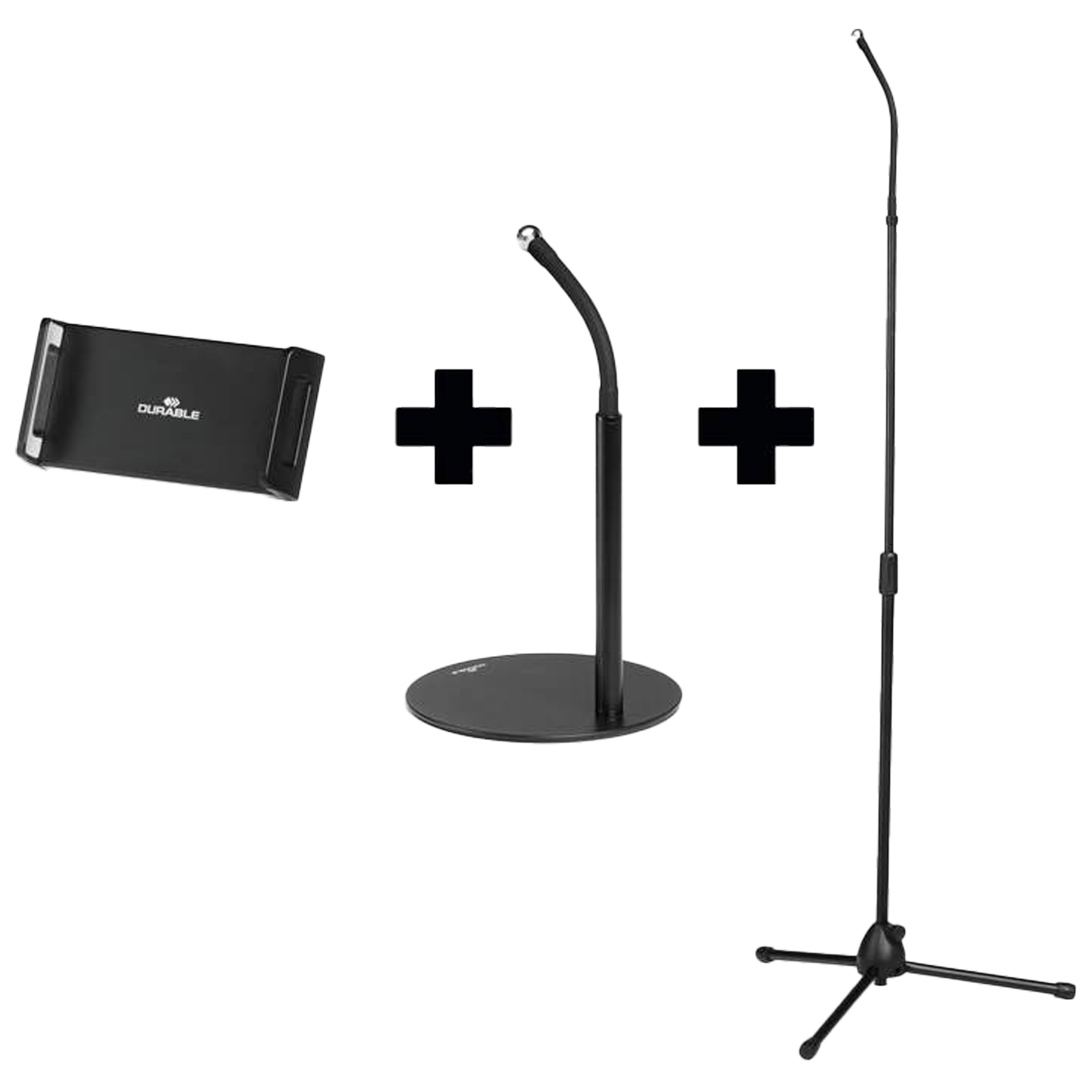 Supporto da tavolo e pavimento per tablet - TWIST COMBI - da 4,3" a 13" - Durable