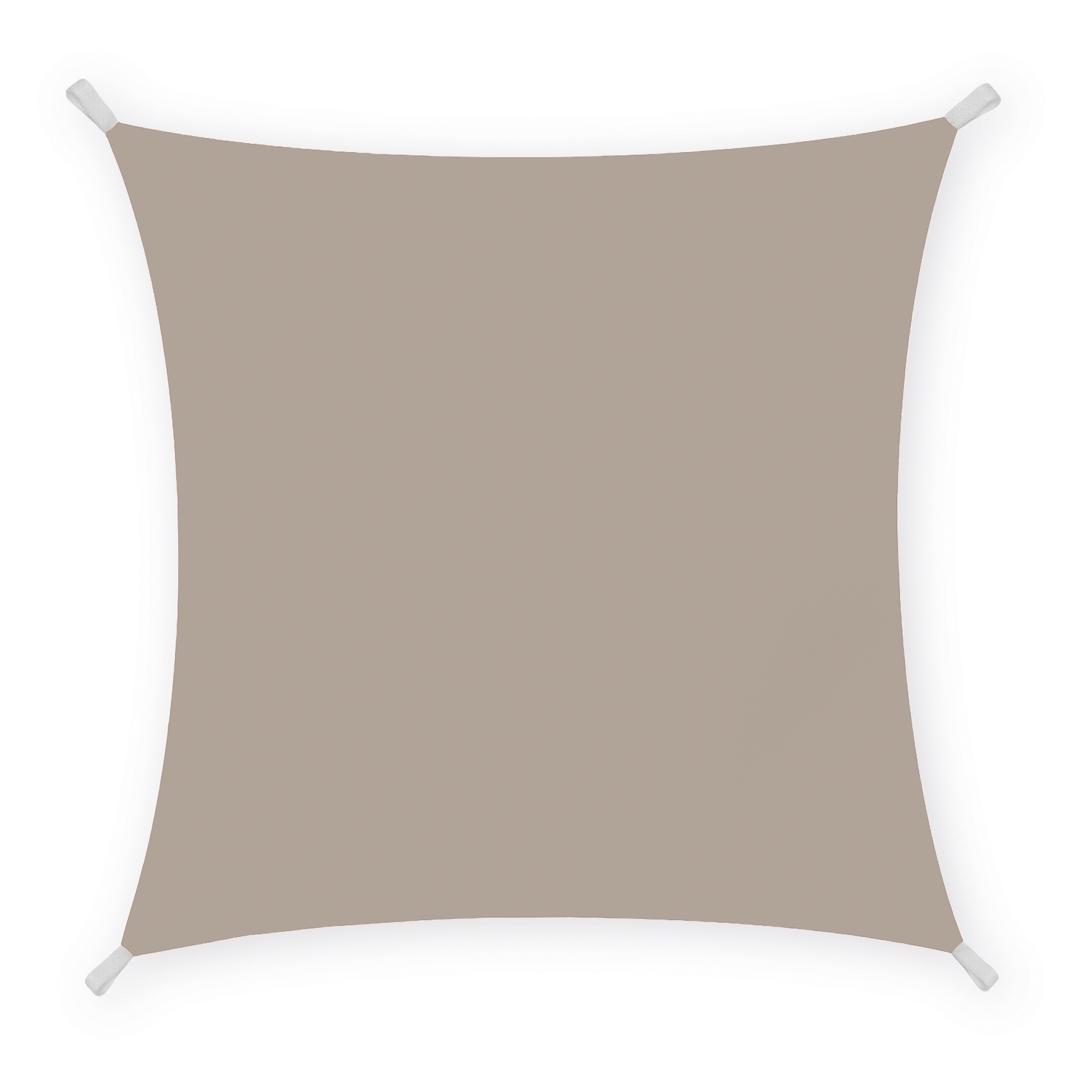Tenda a vela quadrata ombreggiante - 3 x 3 m - PL - tortora - Garden Friend