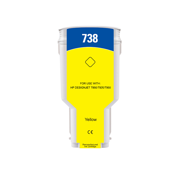 Cartuccia Plotter Compatibile 676M8A Giallo