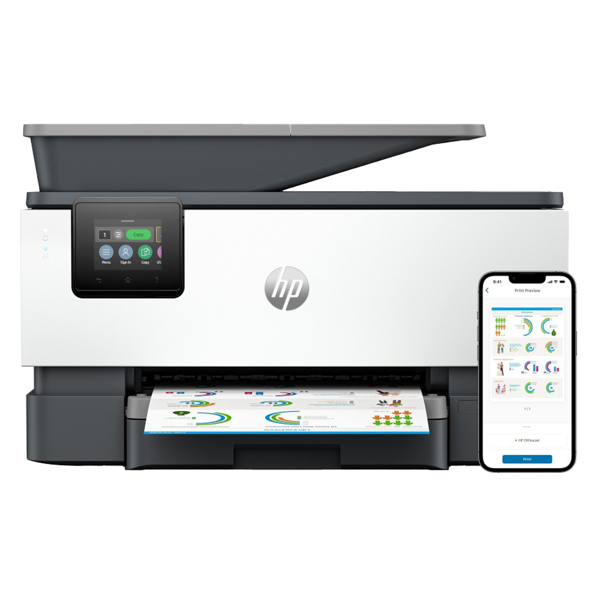 Hp - Multifunzione - OfficeJet Pro 9120b All-in-One Printer - 4V2N0B